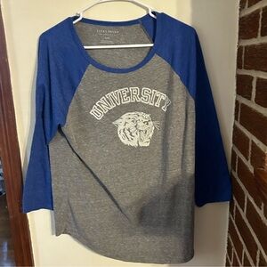 Lucky Brand women’s size large baseball tee raglan